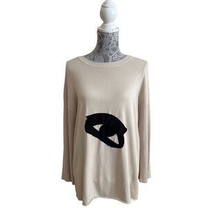 BITTE Kai Rand Eye Eyelash Knit Sweater